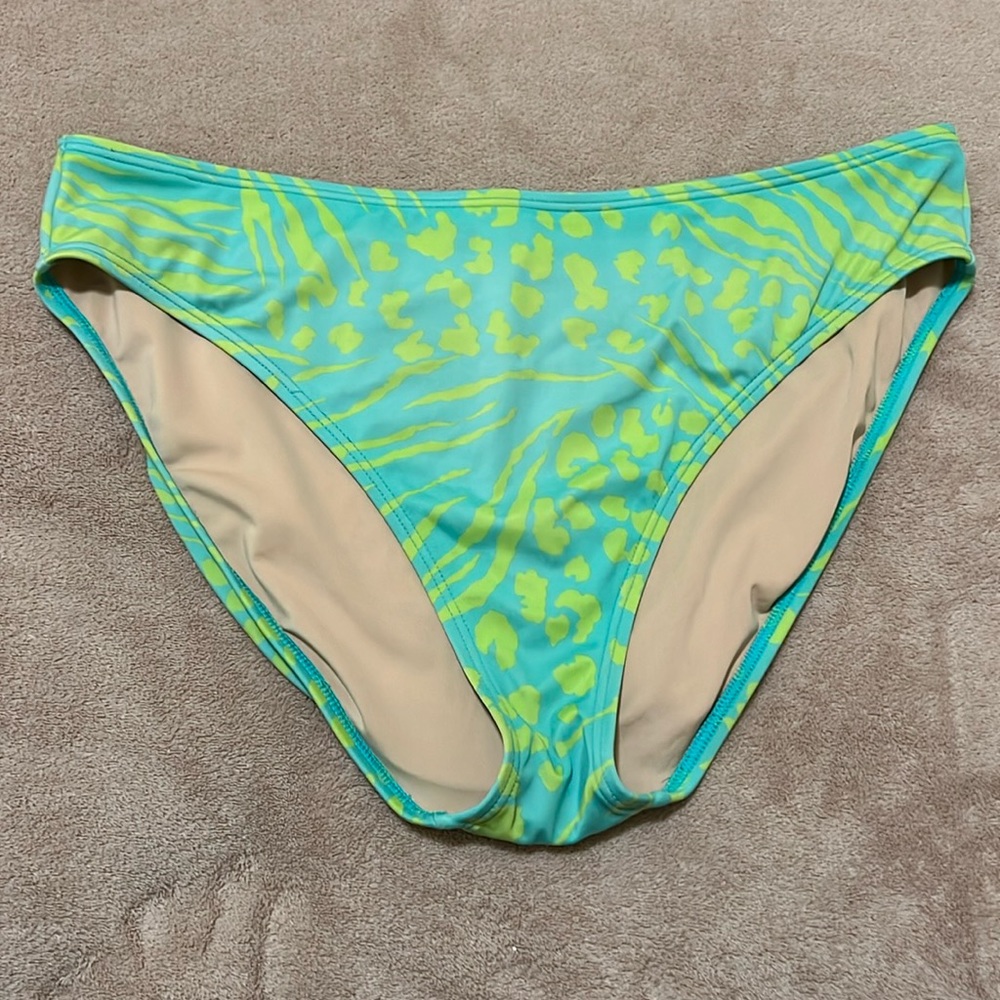 Victoria’s Secret Animal Print Bikini Bottoms Sz XL